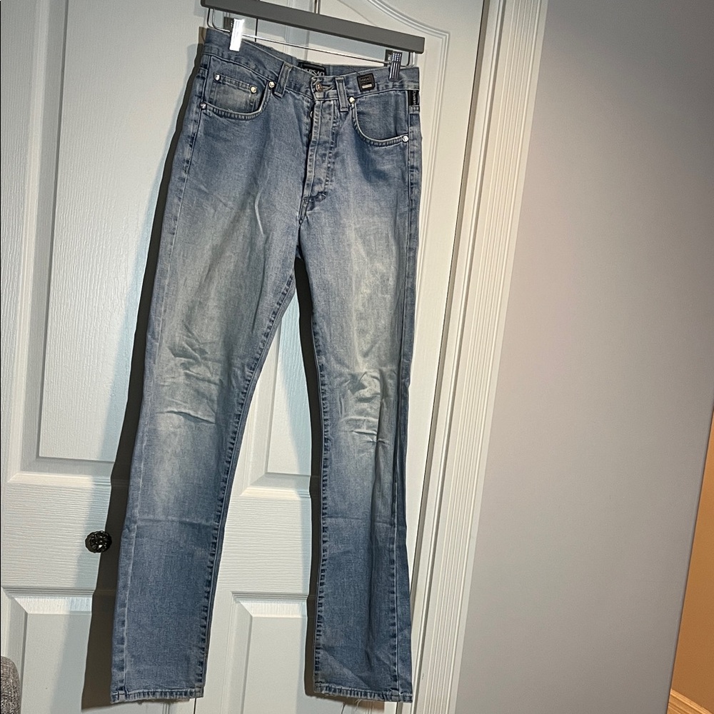 Versace vintage Light Blue Straight Jeans size 30